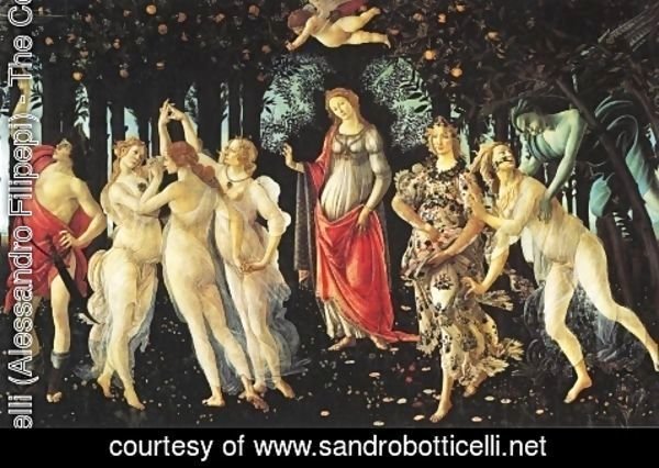Sandro Botticelli (Alessandro Filipepi) - La Primavera (Allegory of Spring)