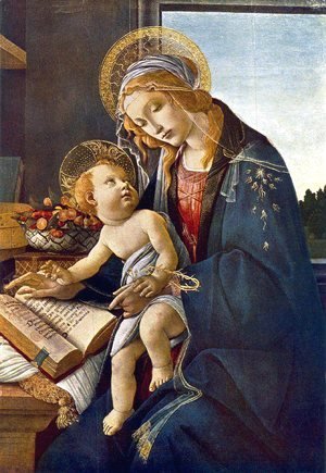 Sandro Botticelli (Alessandro Filipepi) - Madonna with the Child