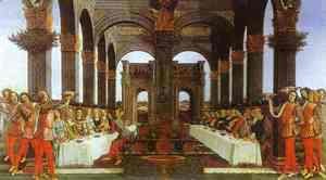 Sandro Botticelli (Alessandro Filipepi) - The Wedding Banquet