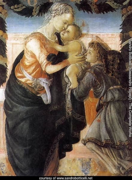 Madonna and Child with an Angel 2