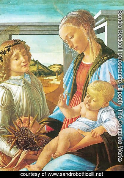 Sandro Botticelli (Alessandro Filipepi) - The virgin of the Eucharist