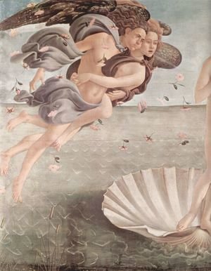 Sandro Botticelli (Alessandro Filipepi) - The Birth of Venus (detail 5)