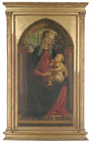 Sandro Botticelli (Alessandro Filipepi) - The Madonna and Child
