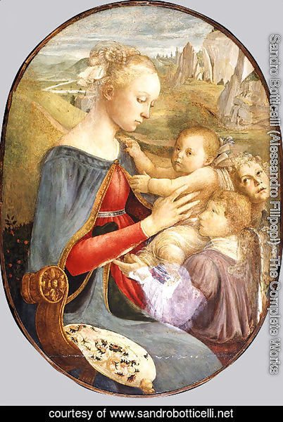Madonna and Child with Two Angels 2