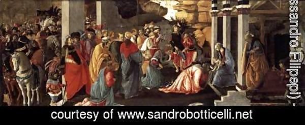 Sandro Botticelli (Alessandro Filipepi) - Adoration of the Magi 1465-67