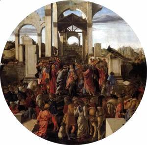 Sandro Botticelli (Alessandro Filipepi) - Adoration of the Magi 1470-75