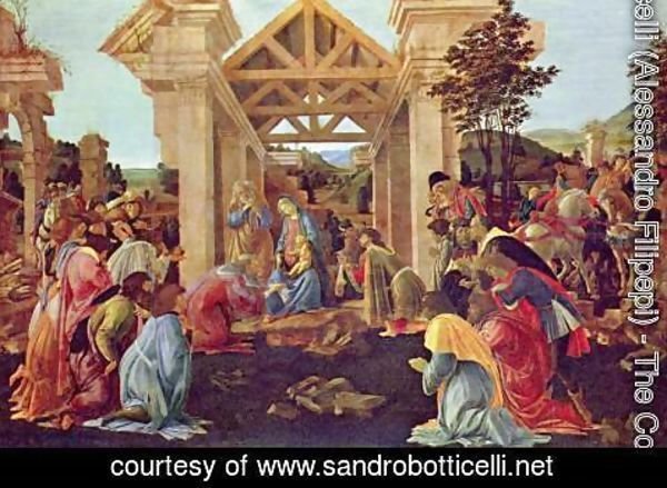 Sandro Botticelli (Alessandro Filipepi) - Adoration of the Magi 1481-82