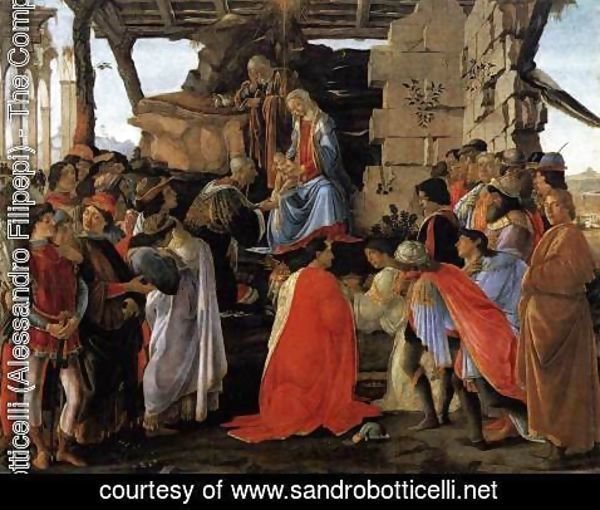 Sandro Botticelli (Alessandro Filipepi) - Adoration of the Magi c. 1475