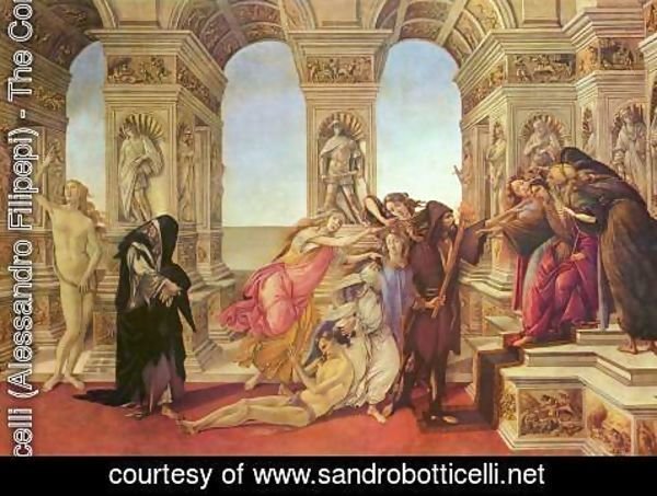 Sandro Botticelli (Alessandro Filipepi) - Calumny of Apelles 1494-95