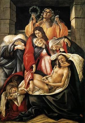 Sandro Botticelli (Alessandro Filipepi) - Lamentation over the Dead Christ c. 1495