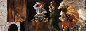 Sandro Botticelli (Alessandro Filipepi) - Miracle of St Eligius 1490-92