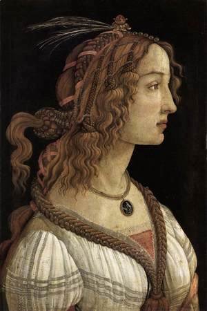 Portrait of a Young Woman 1480-85