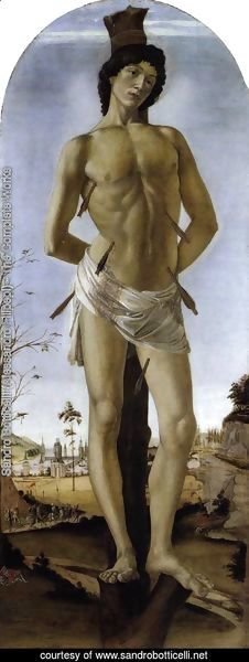 Sandro Botticelli (Alessandro Filipepi) - St Sebastian 1474