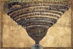 Sandro Botticelli (Alessandro Filipepi) - The Abyss of Hell 1480s