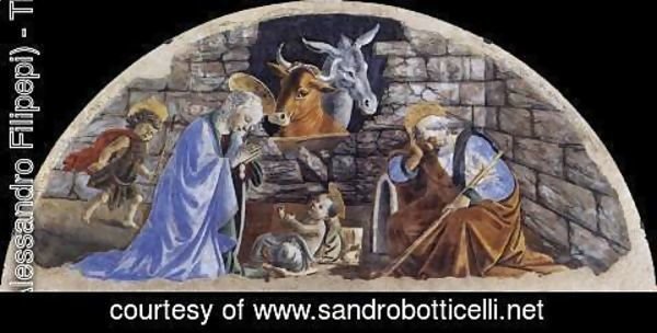 Sandro Botticelli (Alessandro Filipepi) - The Birth of Christ 1476-77