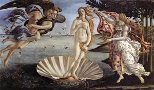 Sandro Botticelli (Alessandro Filipepi) - The Birth of Venus c. 1485