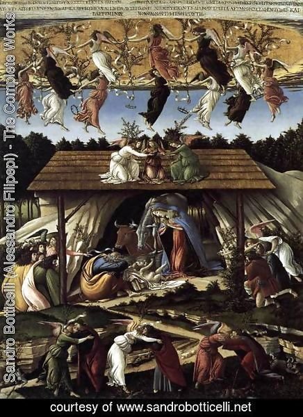 Sandro Botticelli (Alessandro Filipepi) - The Mystical Nativity c. 1500