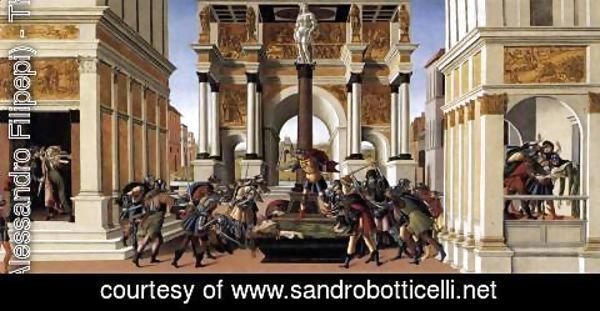 Sandro Botticelli (Alessandro Filipepi) - The Story of Lucretia 1496-1504