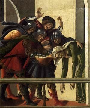 Sandro Botticelli (Alessandro Filipepi) - The Story of Lucretia (detail 3) 1496-1504