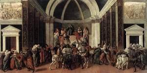Sandro Botticelli (Alessandro Filipepi) - The Story of Virginia 1496-1504