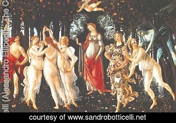 Sandro Botticelli (Alessandro Filipepi) - Spring (La primavera)