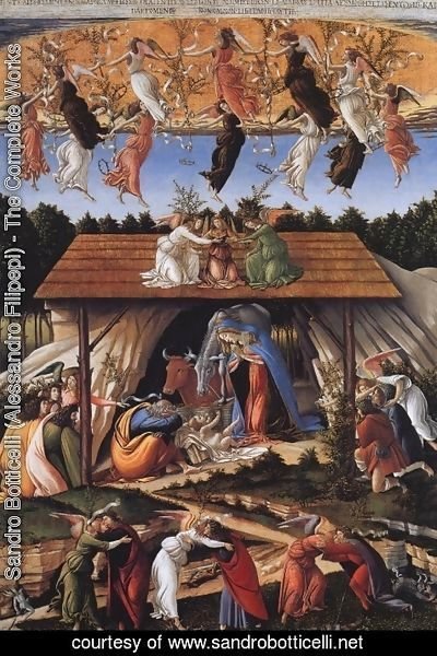 Sandro Botticelli (Alessandro Filipepi) - Mystic Nativity