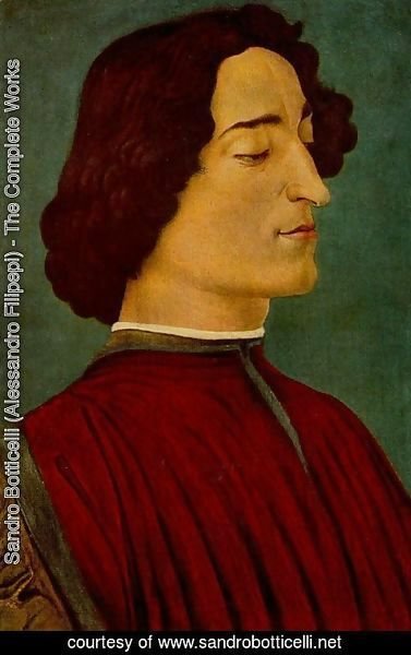 Sandro Botticelli (Alessandro Filipepi) - Giuliano de' Medici