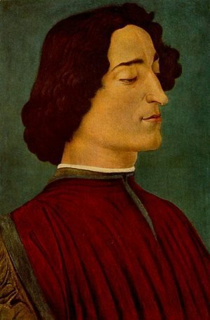 Sandro Botticelli (Alessandro Filipepi) - Giuliano de' Medici