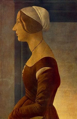Sandro Botticelli (Alessandro Filipepi) - La bella Simonetta