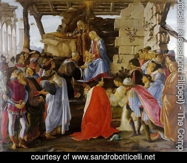Sandro Botticelli (Alessandro Filipepi) - The Adoration of the Magi