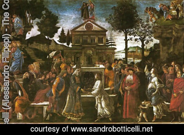 Sandro Botticelli (Alessandro Filipepi) - Evidence of Christ