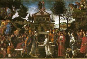 Sandro Botticelli (Alessandro Filipepi) - Evidence of Christ