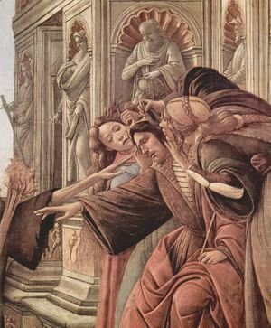 Sandro Botticelli (Alessandro Filipepi) - Calumny of Apelles (detail 3)