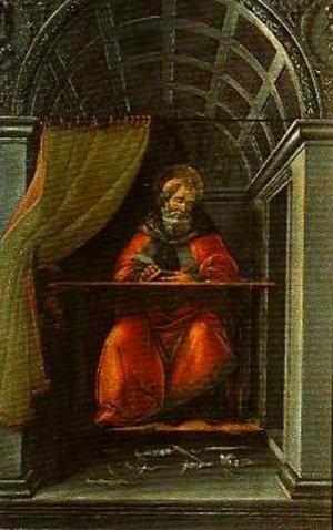 St Angustine in His Study