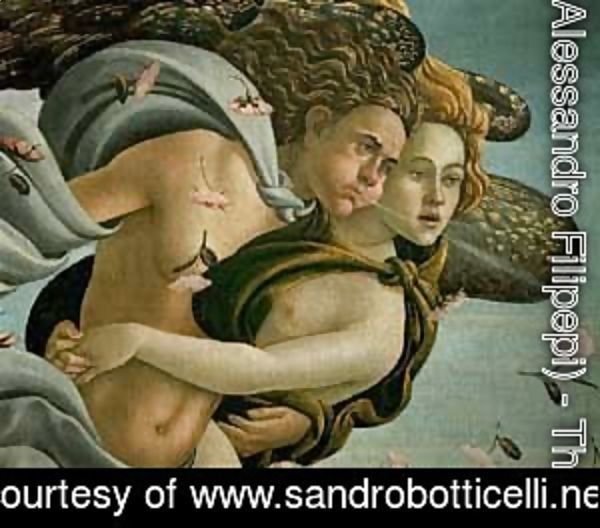 Sandro Botticelli (Alessandro Filipepi) - The Birth Of Venus (Detail) (Detail) C1485