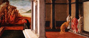 Sandro Botticelli (Alessandro Filipepi) - The Last Moments of Saint Mary Magdalene