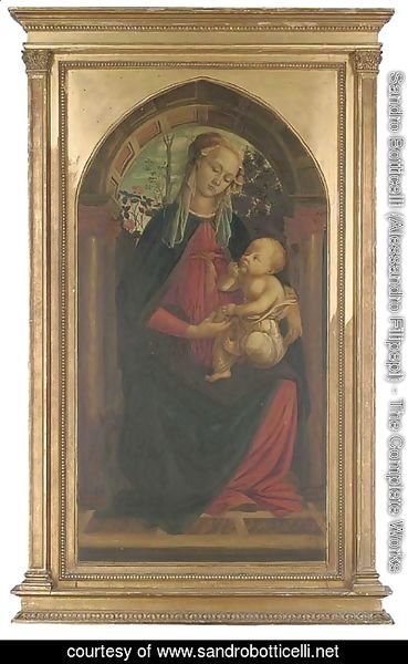 Sandro Botticelli (Alessandro Filipepi) - The Madonna and Child
