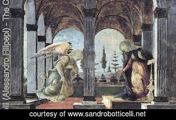Sandro Botticelli (Alessandro Filipepi) - Annunciation