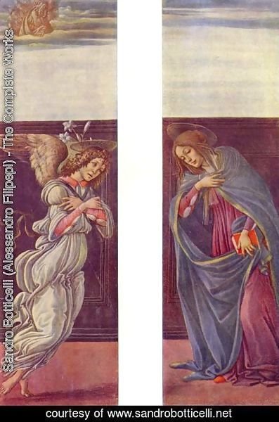 Sandro Botticelli (Alessandro Filipepi) - The Annunciation 3