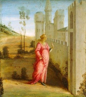 Sandro Botticelli (Alessandro Filipepi) - Workshop of Esther at the Palace Gate