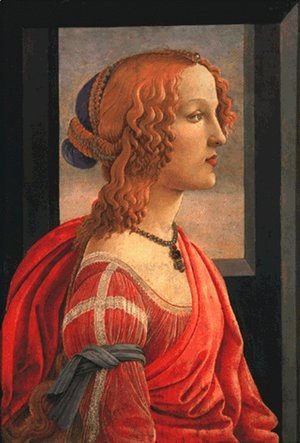 Sandro Botticelli (Alessandro Filipepi) - Simonetta