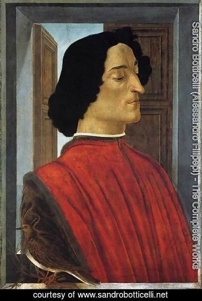 Sandro Botticelli (Alessandro Filipepi) - Giuliano de' Medici 1478