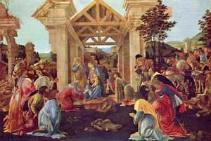 Sandro Botticelli (Alessandro Filipepi) - Adoration of the Magi 1481-82