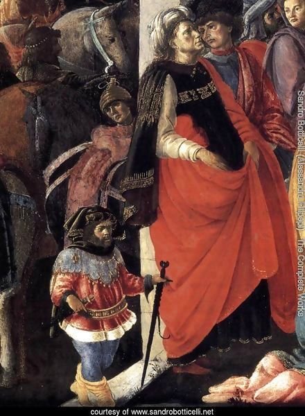 Adoration of the Magi (detail 1) 1465-67