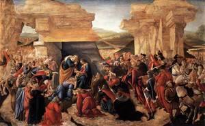 Sandro Botticelli (Alessandro Filipepi) - Adoration of the Magi c. 1500