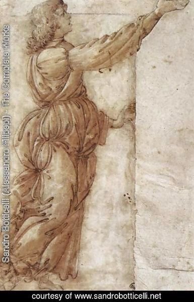 Sandro Botticelli (Alessandro Filipepi) - Angel 1490