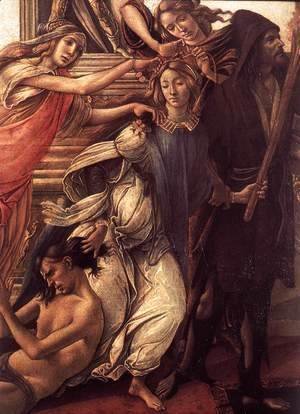 Sandro Botticelli (Alessandro Filipepi) - Calumny (detail 2) 1495
