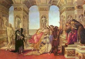 Sandro Botticelli (Alessandro Filipepi) - Calumny of Apelles 1494-95