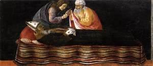 Sandro Botticelli (Alessandro Filipepi) - Extraction of St Ignatius' Heart c. 1488