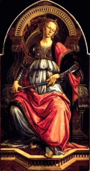 Sandro Botticelli (Alessandro Filipepi) - Fortitude c. 1470